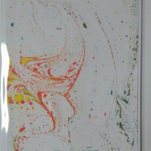 Carte marbré