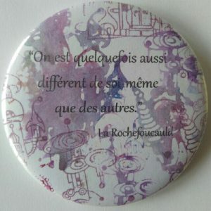 Badge magnet