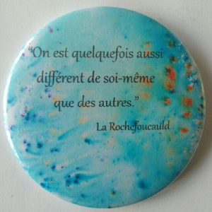 Badge magnet