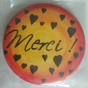 Badge magnet